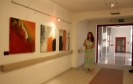 Reneta Schepmann bei der Vernissage Triest Italien